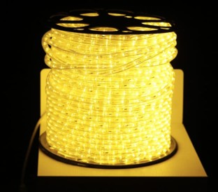 Гнучкий світловий шнур Duralight білий теплий колір 