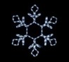Гірлянда Snow Flake Motif білий холодний колір