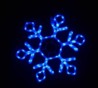 Гірлянда Snow Flake Motif синя