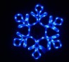 Гірлянда Snow Flake Motif синя