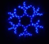 Гірлянда Snow Flake Motif синя