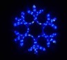 Гірлянда Snow Flake Motif синя