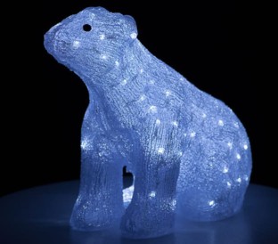 Акриловий ведмідь LED 
